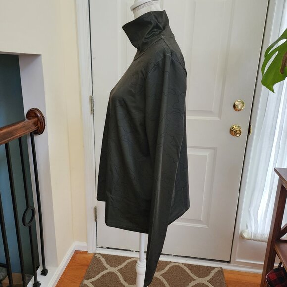 NWT Under Armour Cold Women’s Weather Green Funnel Neck Top - Picture 3 of 16